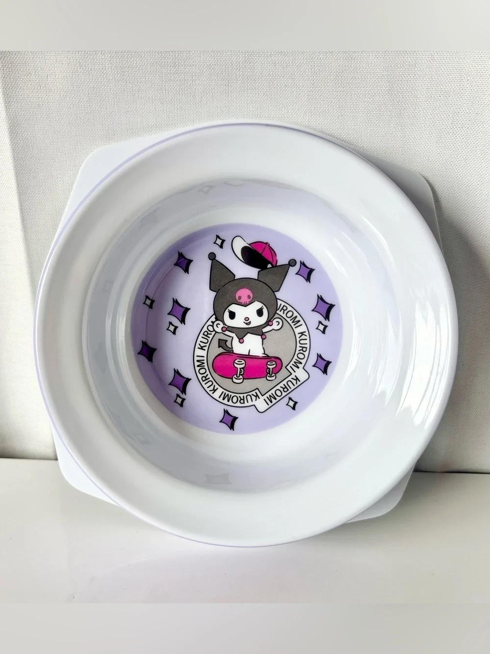 Kuromi Kawaii Pet Food Bowl Water Bowl Dog Bowl Cat Bowl NWT Japan Exclusive